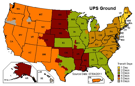 UPS  Ground