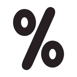 %